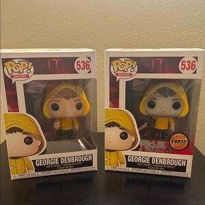 Set of Georgie Denbrough Funko pops